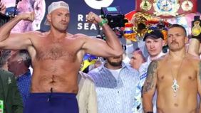 Tyson Fury kehilangan gelarnya usai menelan dua kekalahan beruntun melawan Oleksandr Usyk.