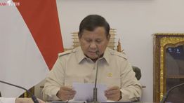 Pimpin Rapat Soal Bencana Alam, Prabowo: Ini Adalah Takdir Kita