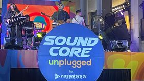 Program musik Nusantara TV bertajuk Soundcore Podcast, hadir dan menyapa langsung lewat konser Soundcore Unplugged yang kali ini digelar di Cilandak Town Square (Citos) pada Sabtu, 5 Oktober 2024 malam.