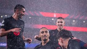 Barcelona nyaris terjungkal di markas Benfica pada laga lanjutan Liga Champions 2024/2025.