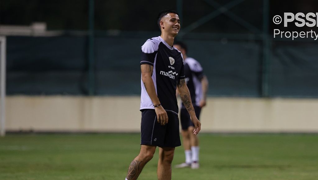 Eliano Reijnders bertekad mempersembahkan tiga poin untuk timnas Indonesia saat bertemu Bahrain, Kamis (10/10/2024)  <b>(dok PSSI)</b>