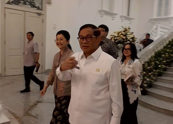 Pramono Anung <b>(NTVNews.id/ Adiansyah)</b>