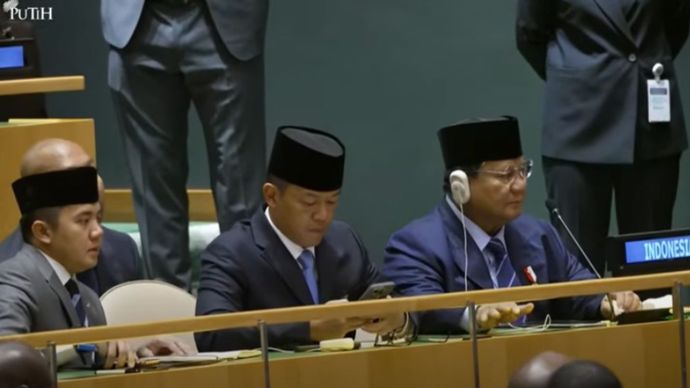 Prabowo di Sidang Umum PBB