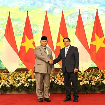 Prabowo Ketemu Pham Minh Chinh: Vietnam Teman dan Mitra yang Baik