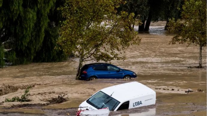 Banjir Bandang Terjang Spanyol