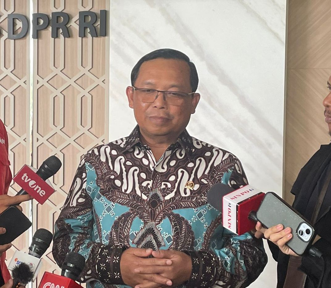 Anggota DPR RI Fraksi Partai Demokrat Herman Khaeron  <b>(Deddy Setiawan/ NTVnews.id)</b>