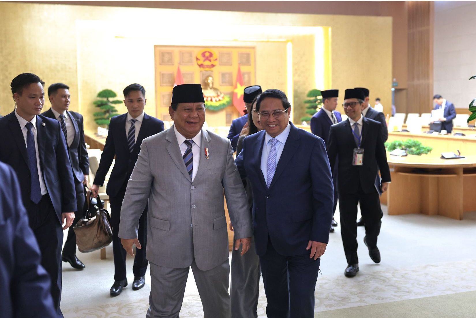 Menhan Prabowo Bertemu PM Vietnam <b>(Istimewa)</b>