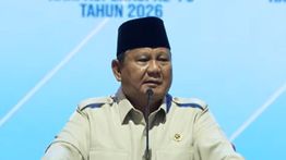 Prabowo: Hei Para Koruptor Sadar Diri, Hentikan Praktik-praktik Kau!