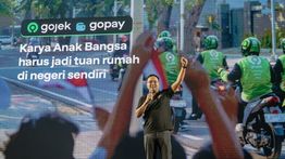 Terima Kasih Bapak Prabowo!: Ribuan Mitra Gojek Sorakkan Yel Apresiasi atas Bonus Hari Raya