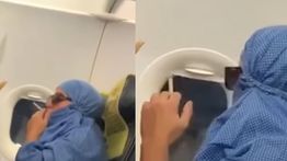 Viral Video Wanita Merokok di Dalam Pesawat, Pas Ditegur Malah Mau Bakar Benda-benda di Sekitarnya