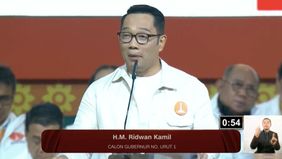 Calon Gubernur Jakarta nomor urut 1, Ridwan Kamil (RK) menyinggung soal Rano Karno (Bang Doel) saat menjabat sebagai gubernur Banten