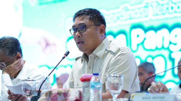 Wamentan Sudaryono mengungkapkan Kementan menyiapkan 90 ribu ton benih unggul padi dan jagung untuk mencakup 3,7 juta hektar pada tahun 2025./Ist