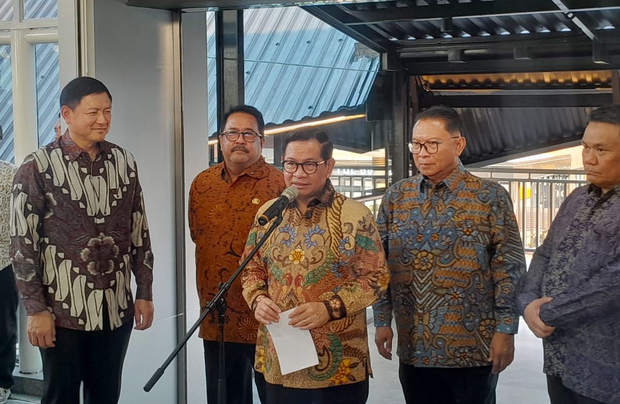 Pramono Anung <b>(NTVNews.id/ Adiansyah)</b>