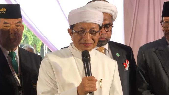 Imam Besar Masjid Istiqlal KH Nasaruddin Umar  <b>(NTVnews.id)</b>