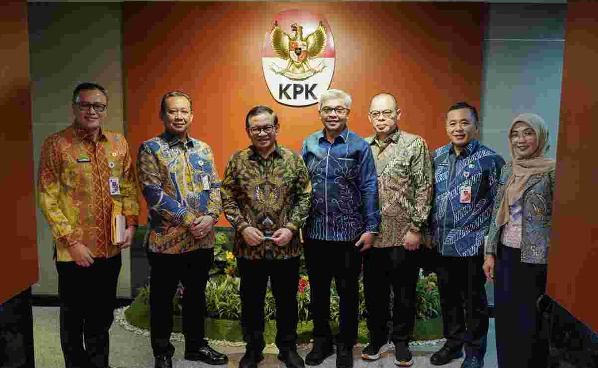 Pramono Anung di KPK <b>(Humas Pemprov DKI)</b>