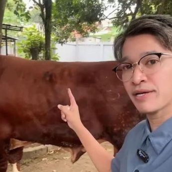 Usai Mualaf, Ruben Onsu Berkuban Sapi di Idul Adha