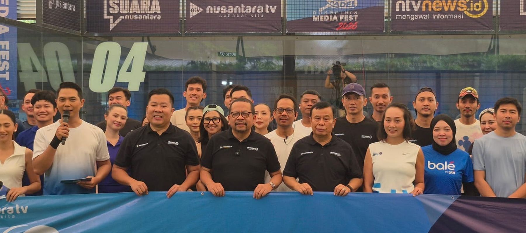 Nusantara TV (NTV) kembali menggelar ajang olahraga bagi insan media melalui Nusantara Media Fest 2026 Padel Series.

