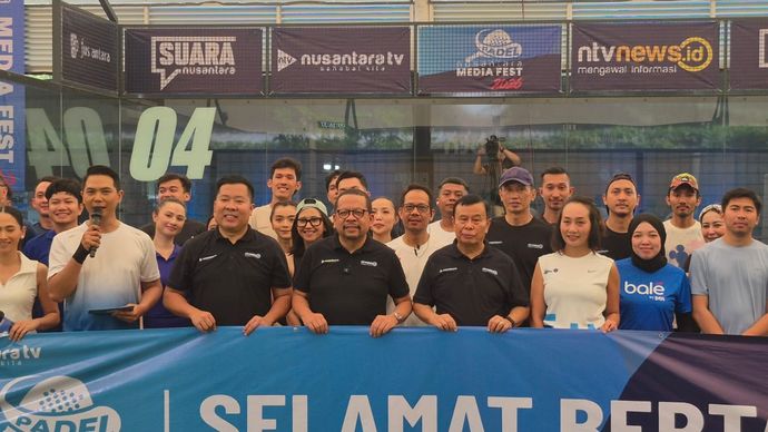 Nusantara TV (NTV) kembali menggelar ajang olahraga bagi insan media melalui Nusantara Media Fest 2026 Padel Series. 
