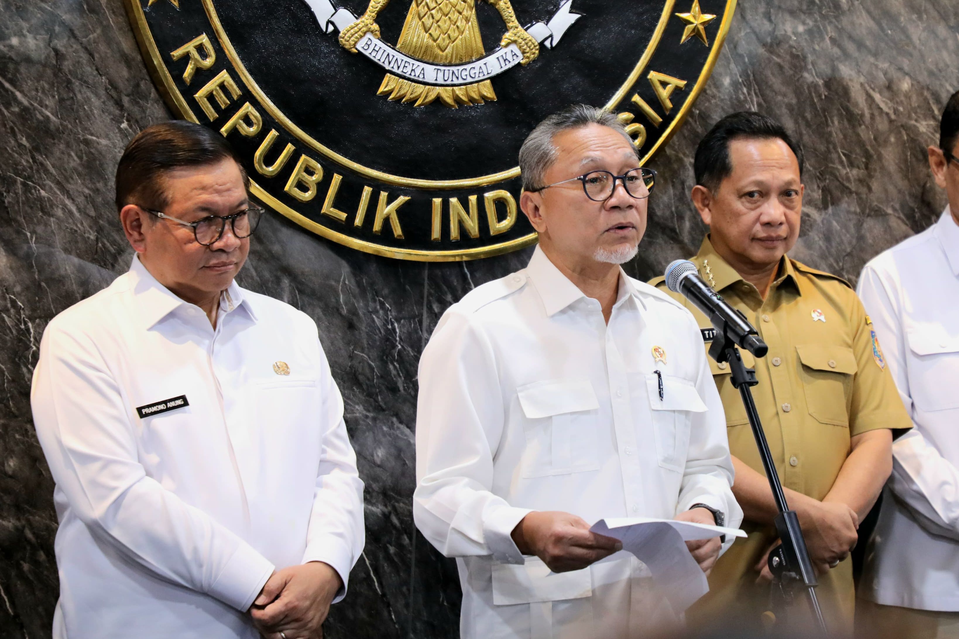 Pramono,  Zulkifli, dan Tito Karnavian <b>(Pemprov DKI)</b>