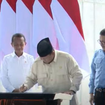 Prabowo Resmikan Pabrik Pemurnian Emas Terbesar di Dunia