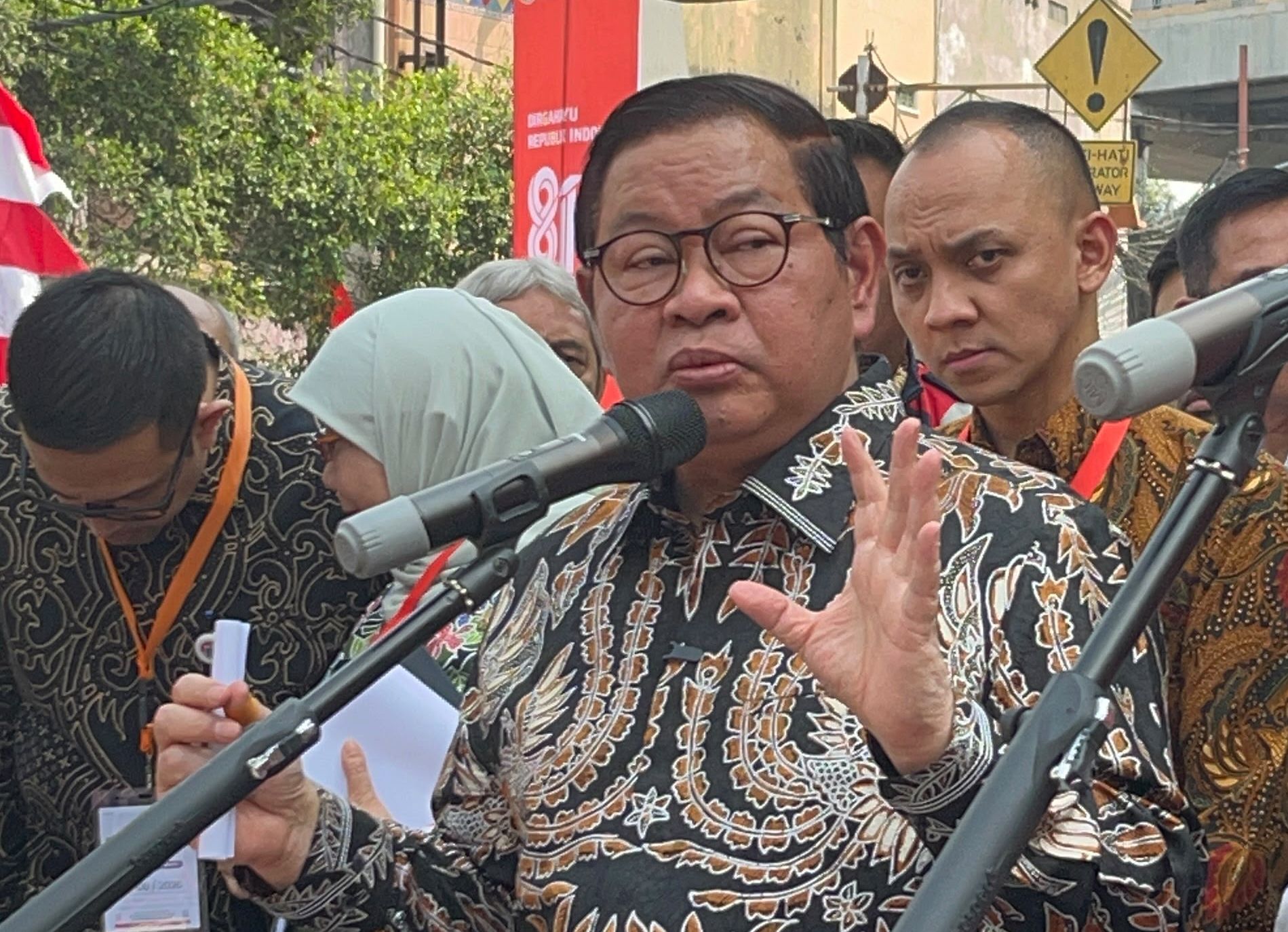 Pramono Anung <b>(Ntvnews.id/Adiansyah)</b>