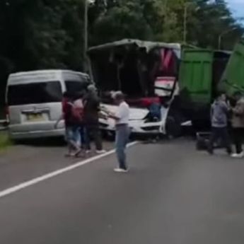 Kecelakaan Beruntun Terjadi di Tol Cipularang KM 97