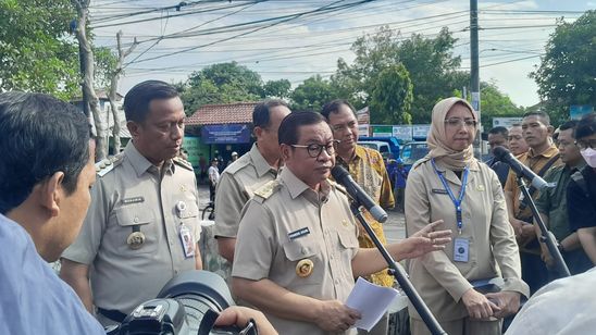 Pramono: 10 Pompa Terbakar Usai Dikerahkan Maksimal Tangani Banjir Jakarta