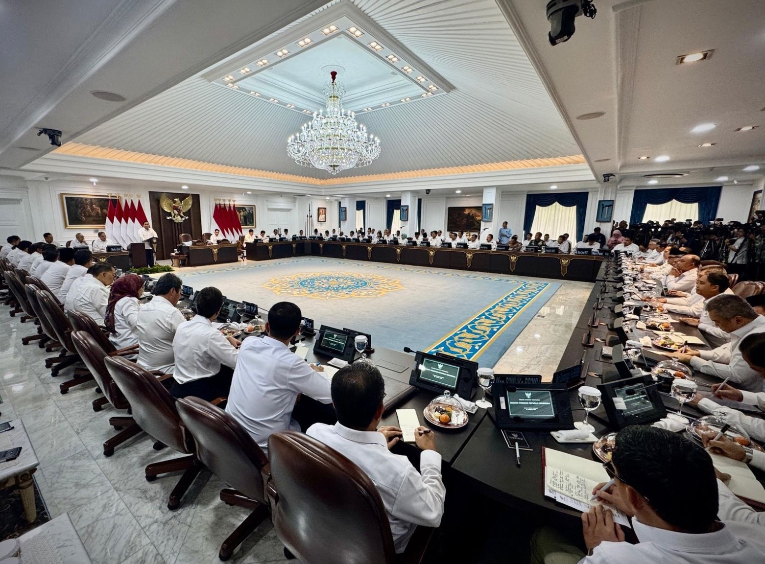 Sidang Kabinet Paripurna 2025 Prabowo Subianto <b>(Cahyo - Biro Pers Sekretariat Presiden)</b>