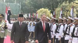 Menhan Sjafrie Terima Kunjungan Wakil Perdana Menteri Australia