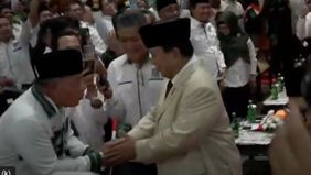 Presiden terpilih 2024, Prabowo Subianto, menghadiri Forum Sinergitas Legislator Partai Kebangkitan Bangsa (PKB) 