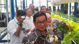 Pramono Dukung Pertanian Vertikal di Cilandak