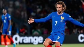 Antoine Griezmann tinggalkan timnas Prancis di usia 33 tahun. 