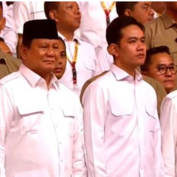 Jokowi, Kaesang Hingga Gibran Hadiri HUT ke-17 Gerindra di Sentul