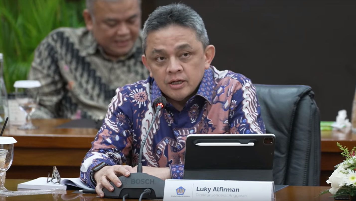 Direktur Jenderal Anggaran (DJA) Kementerian Keuangan Luky Alfirman
