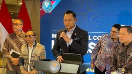AHY Tawarkan Proyek Giant Sea Wall Hingga Kereta Cepat di Forum Internasional ICI 2025