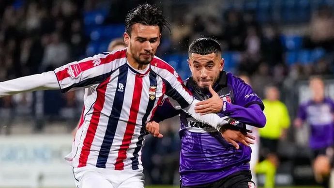 Nathan Tjoe-A-On Cetak Gol Perdana saat Willem II Permalukan FC Dordrecht 7-0