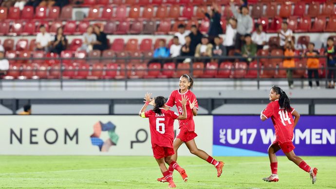 Claudia Scheunemann Ciptakan Gol Cantik ke Gawang Filipina di Piala Asia U-17