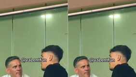 Pelatih Timnas Indonesia, John Herdman menyaksikan langsung pertandingan antara Persija Jakarta vs Madura United dalam lanjutan Super League di Stadion Gelora Bung Karno pada Jumat malam kemarin, 23 Januari 2026.