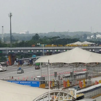 23.610 Kendaraan Melintas di GT Cikampek Utama pada H-6 Lebaran