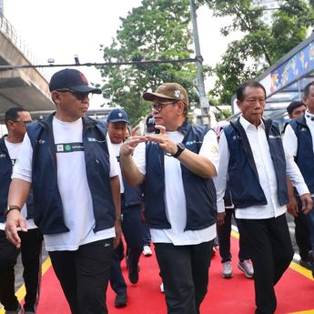 Pramono Resmikan Penataan Jalan Rasuna Said dan Halte Integritas