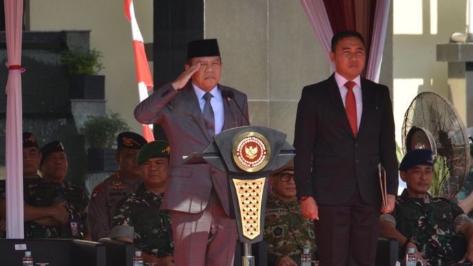 Wamenhan M. Herindra Tetapkan 1.145 Anggota Komcad Matra Darat TA. 2024 <b>(Istimewa)</b>