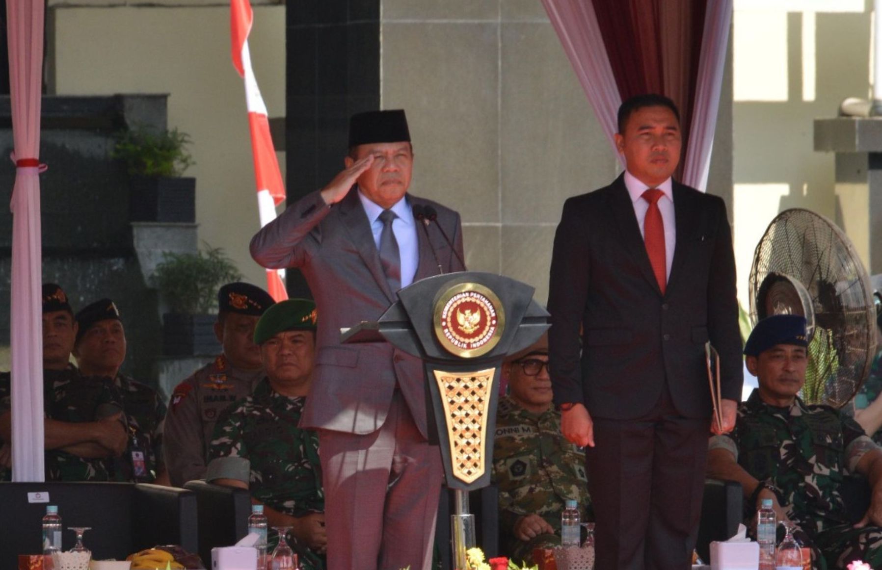 Wamenhan M. Herindra Tetapkan 1.145 Anggota Komcad Matra Darat TA. 2024 <b>(Istimewa)</b>