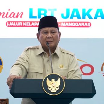 Prabowo Tegaskan Danantara Wajib Bantu Pengembangan LRT