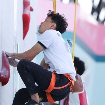 Lolos ke Final Sport Climbing, Veddriq Leonardo Tambah Medali Indonesia di Olimpiade Paris 2024