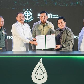 Dapat 221 Ribu Hektare Lahan Sawit dari Kejaksaan, Erick Thohir: Dukung Ketahanan Energi Nasional