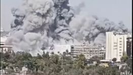 Israel Tiba-tiba Gempur Kementerian Pertahanan Suriah di Damaskus, Ternyata Karena Ini