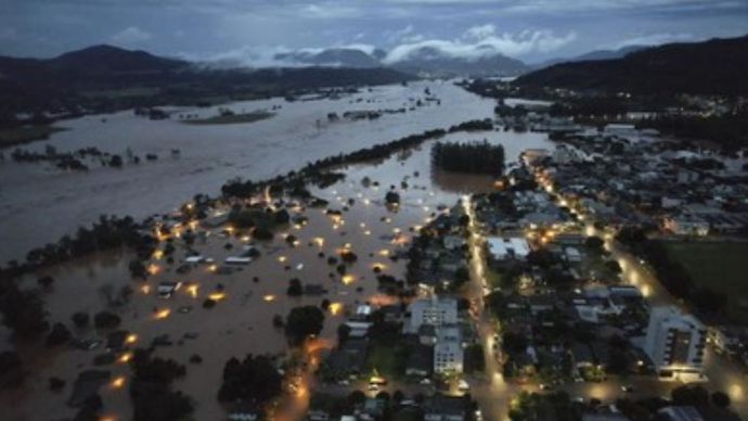 Banjir Brasil <b>(Istimewa)</b>