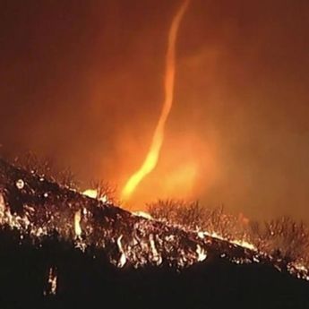 Ngeri, Tornado Api Muncul di Tengah Kebakaran Los Angeles