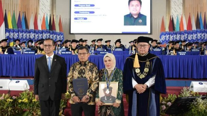 IPB Beri Gelar Sarjana Anumerta untuk Almarhum Anggit Bima Wicaksana