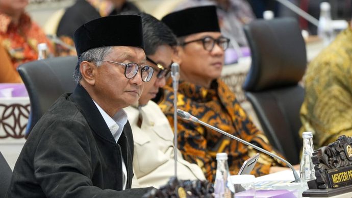 Menteri PU Dody Hanggodo menyampaikan pagu anggaran Kementerian PU Tahun Anggaran 2025 telah disepakati oleh Komisi V DPR RI menjadi sebesar Rp29,57 triliun.